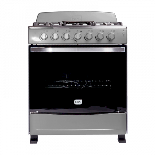 ESTUFA D/GAS 30" (A+) "GRS" 6 QUEMADORES/LUZ/ENCENDIDO ELEC/ SILVER #30GL2S