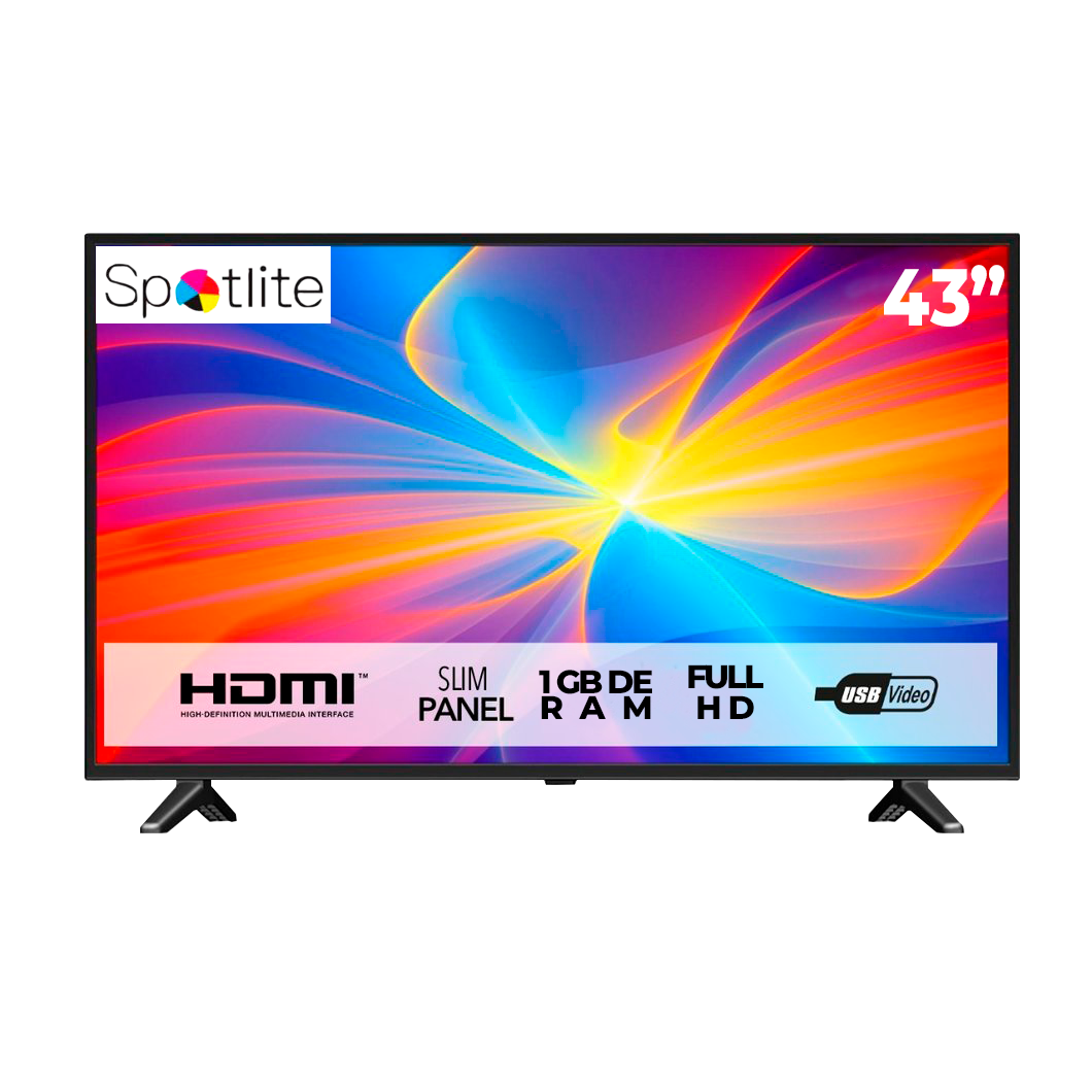 TV SMART 43" "SPOTLITE" ISDBT/BT #SP43A21S-SM