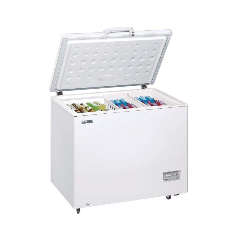 FREEZER HOR. DUAL 1 PUERTA 8.9 PIES (A+) "OSTER" BLANCO #OS-CF89001WE