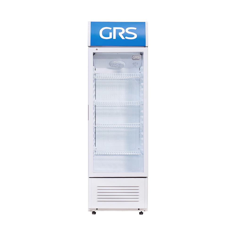 VITRINA VERTICAL 1 PUERTA 8 PIES (A+)  "GRS" GLS 220W