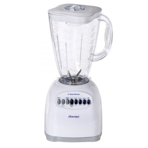 LICUADORA D/VIDRIO 14 VELOCIDADES  "OSTER" BLANCO #6608 #19001