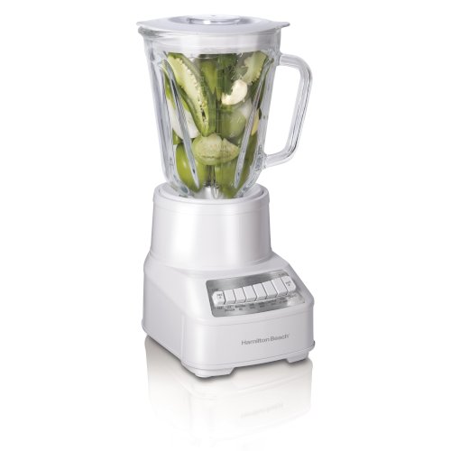 LICUADORA D/VIDRIO 700W "HAMILTON BEACH" BLANCO  #54224-MX