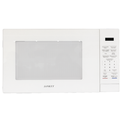 MICROONDAS DIGITAL 1.1 PIES (A+) "SANKEY" BLANCO 1000W #MW-1165W