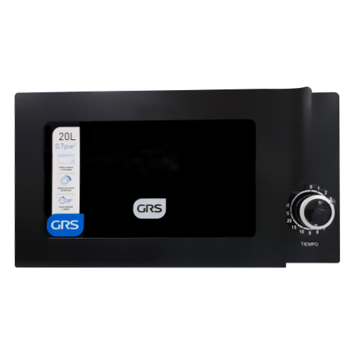 MICROONDAS D/PERILLA 0.7 PIES (A+) "GRS"  NEGRO #M20L-B-1PJPG