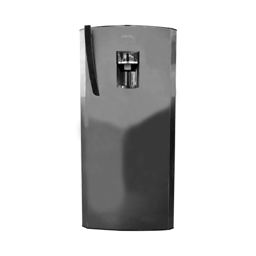 REFRI FROST C/DISPENSADOR 1 PUERTA 8PIES (A+) "MABE" INOX #RMU210FANE