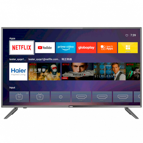 TV SMART 42 "HAIER" HDMI/USB/DOLBY AUDIO/WIFI/SCREENCAST #H42D62FN