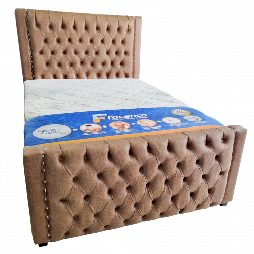 SET DE RECAMARA MATRIMONIAL (BASE+RESPALDAR) #ZALCO