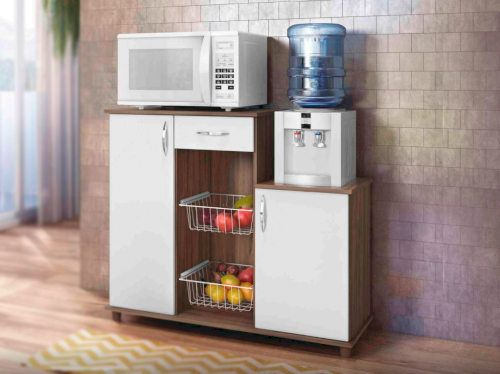 ESTANTE PARA COCINA "DIVA" 2 PUERTAS 1 GAVETA #IMUCA