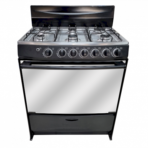 ESTUFA D/GAS 30" (A+) "OSTER" NEGRA #OS-GSBMI30BB