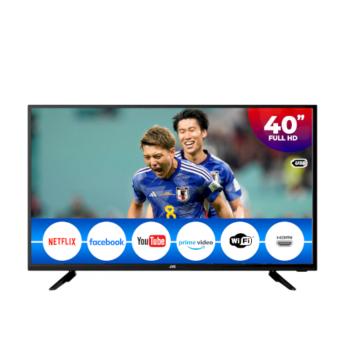 TV SMART LED  40" JVC HD/USB/VGA/HDMI/NETFLIX  #LT-40KB385