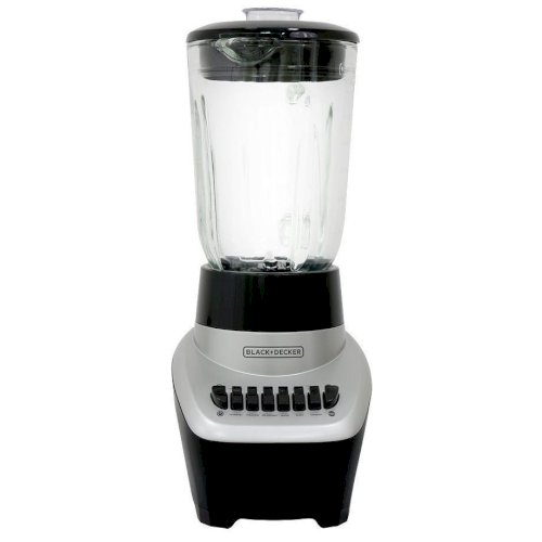 LICUADORA D/VIDRIO 12 VELOCIDADES "BLACK&DECKER "FUSION BLADE 550WATTS  GRIS  #BL1120SGM #19443