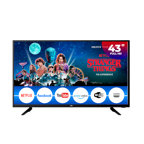TV LED 43" "JVC" UHD ANDROID/BLUETOOTH/USB/HD #LT43KB628