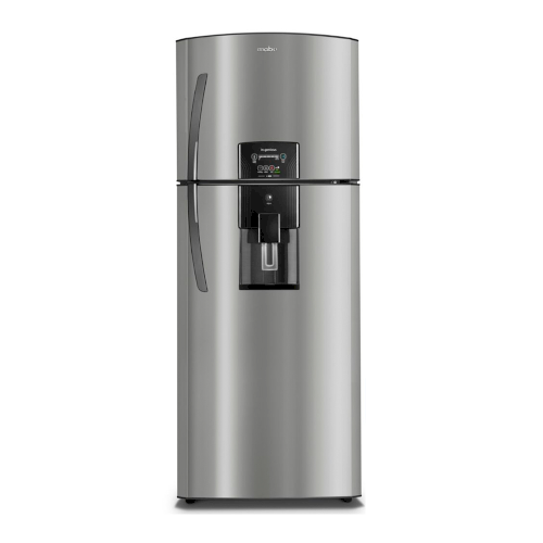 REFRI NO FROST C/DISPENSADOR 2 PUERTAS 16 PIES (A+) MABE INOX #RMP435FZNU