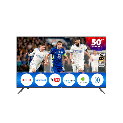 TV LED SMART 50" "JVC" 4K ANDROID 11/BLUETOOTH/DOLBY AUDIO/CHROME CAST/UHD LT-50KB527