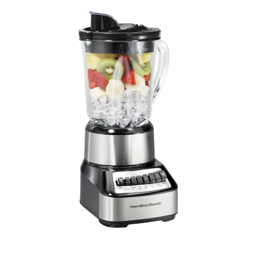 LICUADORA D/VIDRIO 14 VELOCIDADES "HAMILTON BEACH" NEGRA #54221 #42215