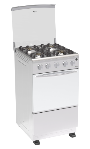 ESTUFA D/GAS 20"  (A+) "GPLUS" C/VIDRIO-INOX  #GP-COC20INOX