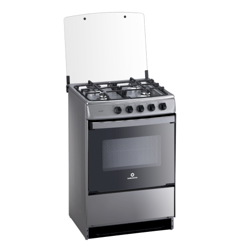ESTUFA D/GAS 24" (A+) "NAVARRA QZ INDURAMA " 4 QUEMADORES GRIS #QUARZO HOME#C24 PER #603