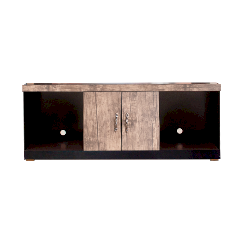 RACK IMPERIAL RUSTICO MELAMINA LISO #LA MUEBLERIA