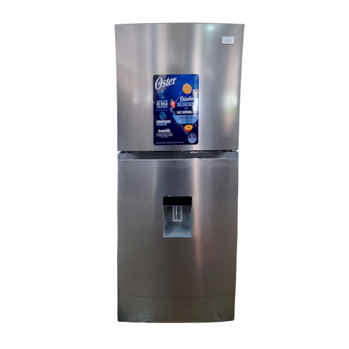 REFRI NO FROST C/DISPENSADOR 2 PUERTAS 14 PIES  (A+) "OSTER" INOX #OS-NFME21400HVDI