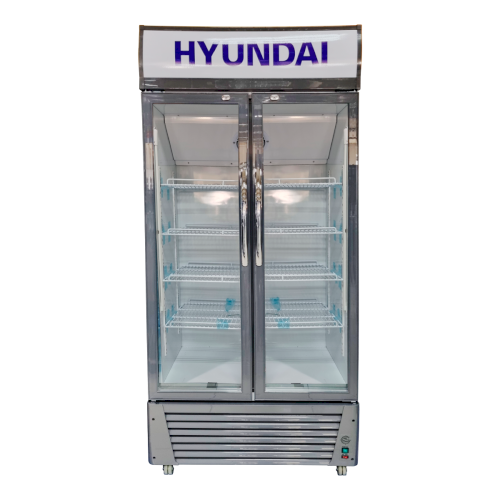 VITRINA VERT. NO FROST 2 PUERTAS 18 PIES HYUNDAI #HYVR518K#R1600