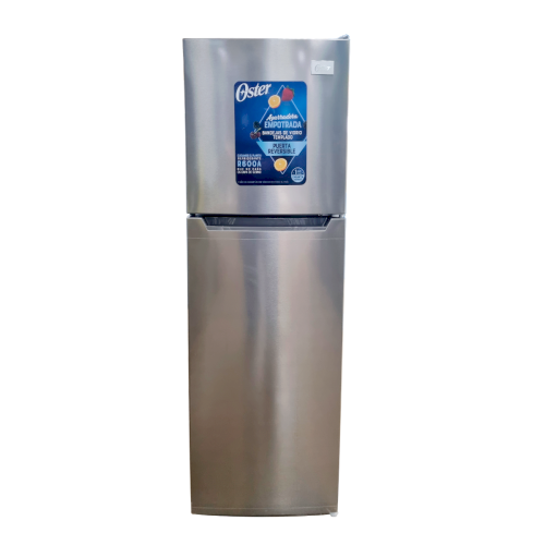 REFRI FROST 2 PUERTAS 6 PIES (A+) "OSTER" GRIS" INOX #OS-DFME168SS