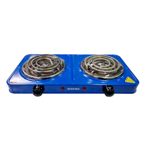 ESTUFA ELECTRICA D/ MESA 2 QUEM ECOCINA AZUL #C-E2A