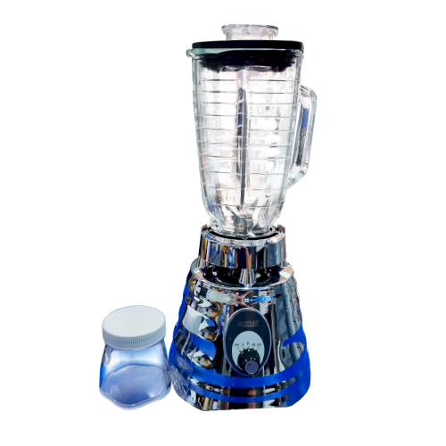 LICUADORA D/VIDRIO 3 VELOCIDADES "GPLUS"  C/ACCESORIO ACERO  #GP-LICM5#GPLC1003506