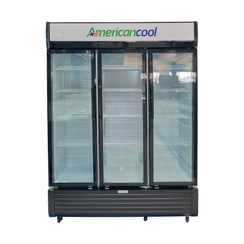 VITRINA VERT. NO FROST 2 PUERTAS 38 PIES (A+) "AMERICAN COOL " BLACK #ARN3887DX