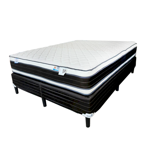 CAMA QUEEN SIZE  EXTRAFLEX DOBLE PILOW FACENCO