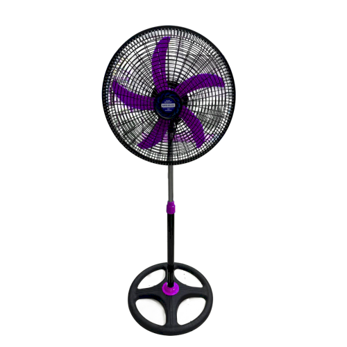 VENTILADOR D/PEDESTAL 18" 5 ASPAS "SUPER DELUXE" PURPURA
