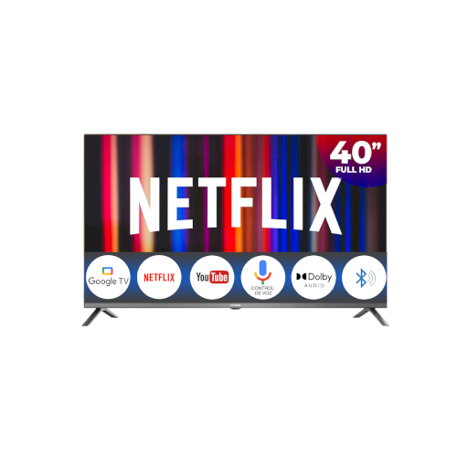 TV SMART LED 40" "HYUNDAI" SISTEMA GOOGLETV HDMI/USB/1080P/2KFULLHD/BT #HYLED4023GiM