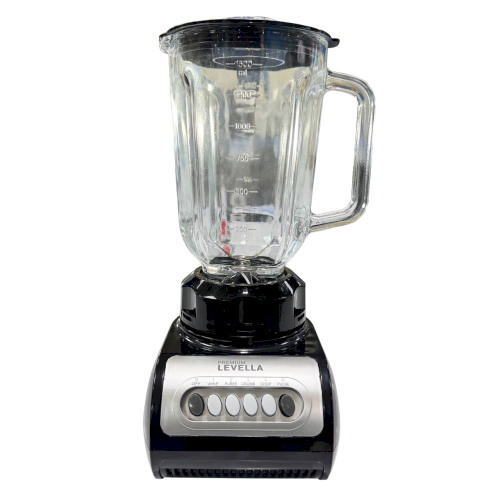 LICUADORA D/VIDRIO 1.4 LTS 4 VELOCIDADES "PREMIUM" NEGRA #PB325