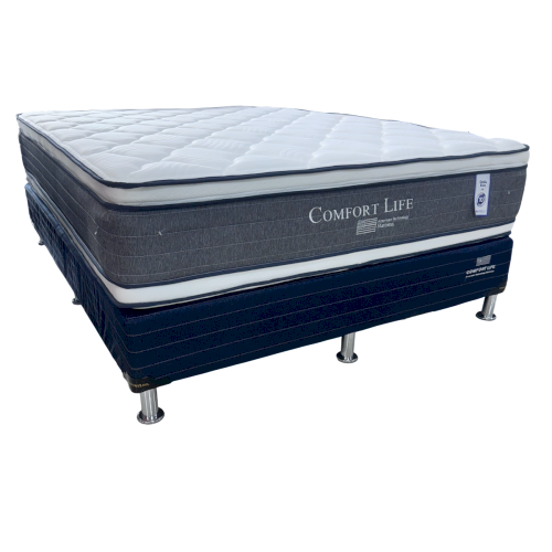 CAMA QUEEN SIZE "DOBLE EURO COMFORT LITE"
