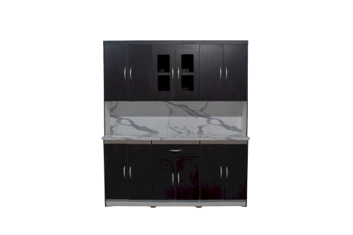 ALACENA 180 6 C+13 GAVETAS   MELAMINA #LA MUEBLERIA