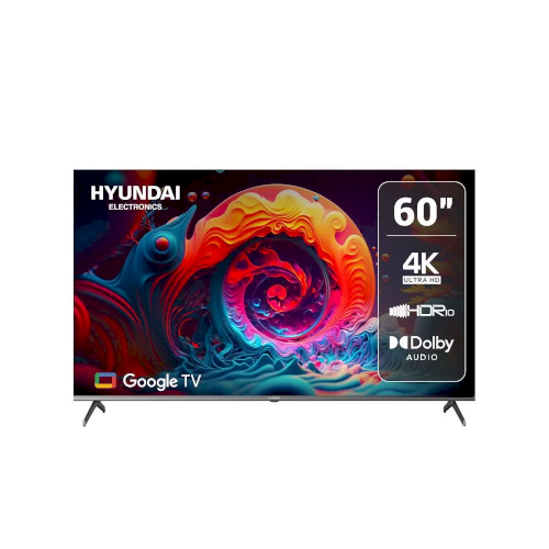 TV SMART LED 60" "HYUNDAI" SISTEMA GOOGLE /HDMI/USB/4KUHD/BT #HYLED6004G