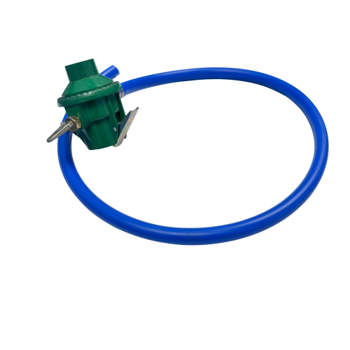 REGULADOR DE GAS C/MANGUERA 2 CLIP #R-QC2K2