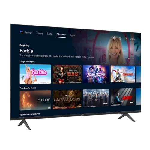 TV LED 55" (A+) "JVC"  4K/UHD/ANDROID/HDMI/60 HZ/2USB/BLUEROOTH #LT-55KB557 #506727