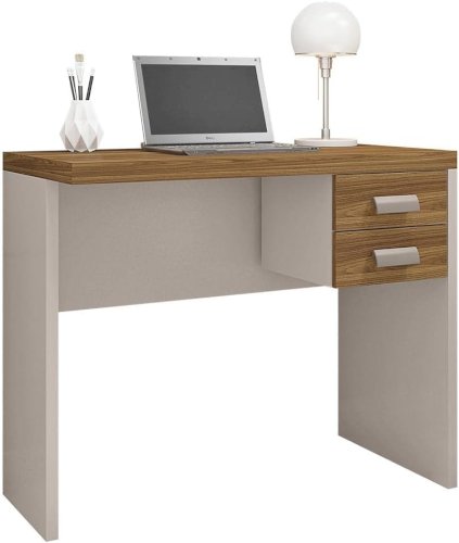 ESCRITORIO "STUDIO 900" 1 PIEZA + 2 GAV  CAF&Eacute; CLARO F.00543.397 #CAEMM